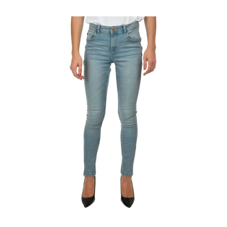 Eleganckie jasnoniebieskie skinny jeans YES ZEE