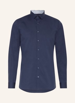 Olymp Koszula Super Slim Fit blau