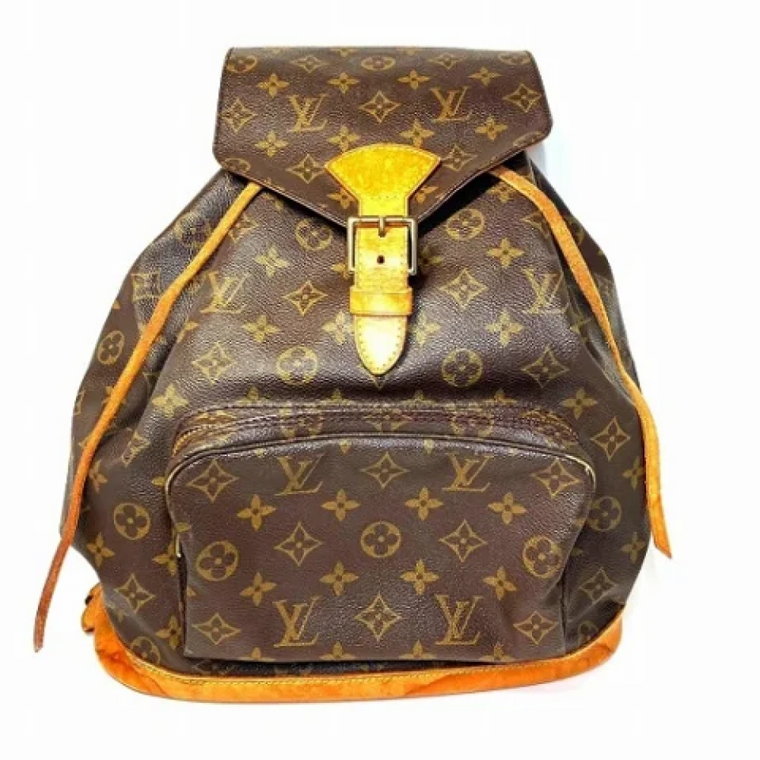 Pre-owned Canvas backpacks Louis Vuitton Vintage