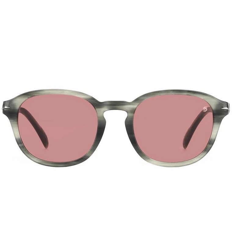 Szare Horn/Różowe Okulary przeciwsłoneczne Eyewear by David Beckham