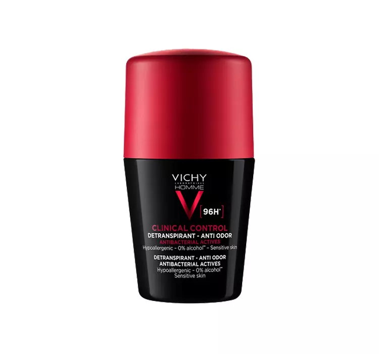 VICHY HOMME CLINICAL CONTROL 96H ANTYPERSPIRANT W KULCE 50ML