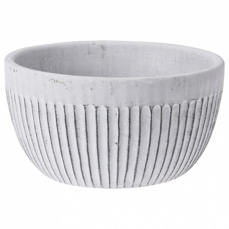 Doniczka ceramiczna biała 20 cm kod: O-569913