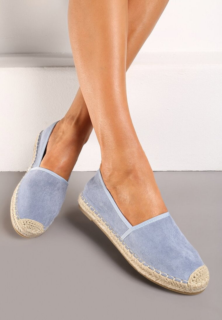 Niebieskie Espadryle Kleorelia