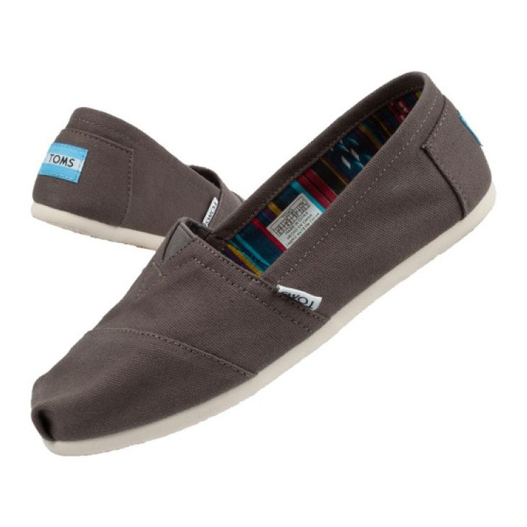 Buty espadryle Toms Classics W 0871 brązowe