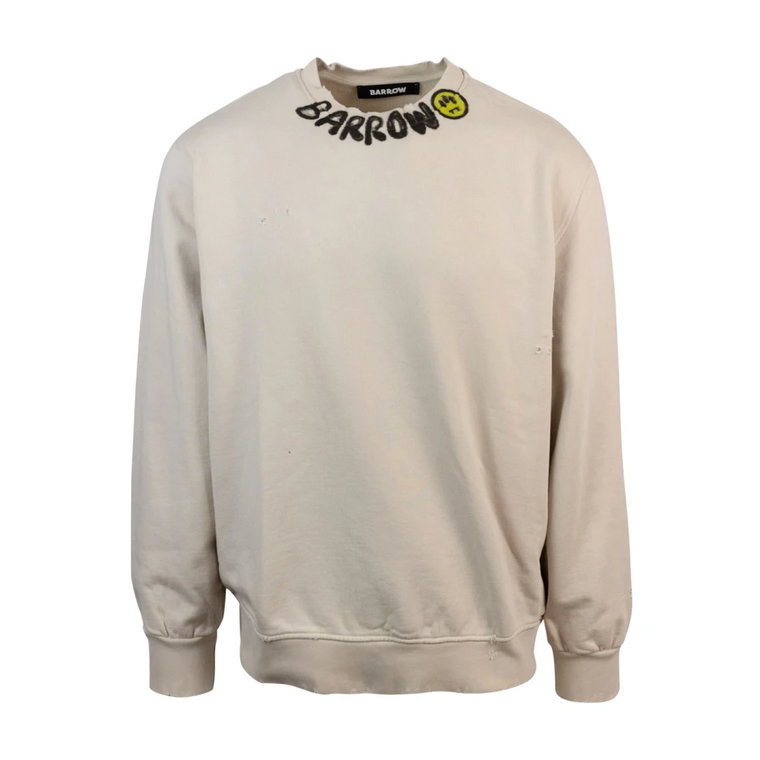 Luźny fason Dove Grey Sweter Barrow