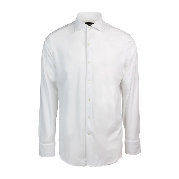 Białe Koszule - Stylowe i Modne Emporio Armani