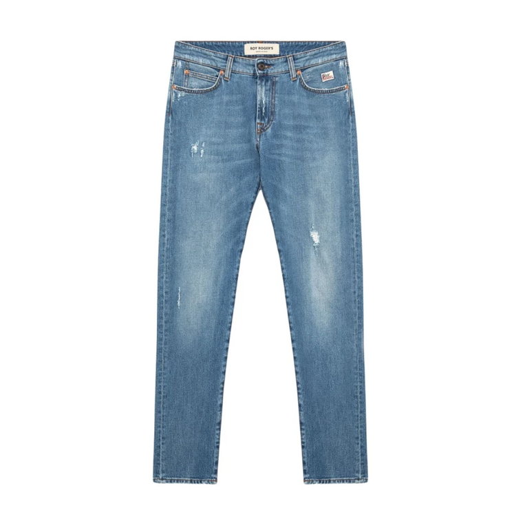 Slim-Fit Medium Wash Denim Jeans Roy Roger's