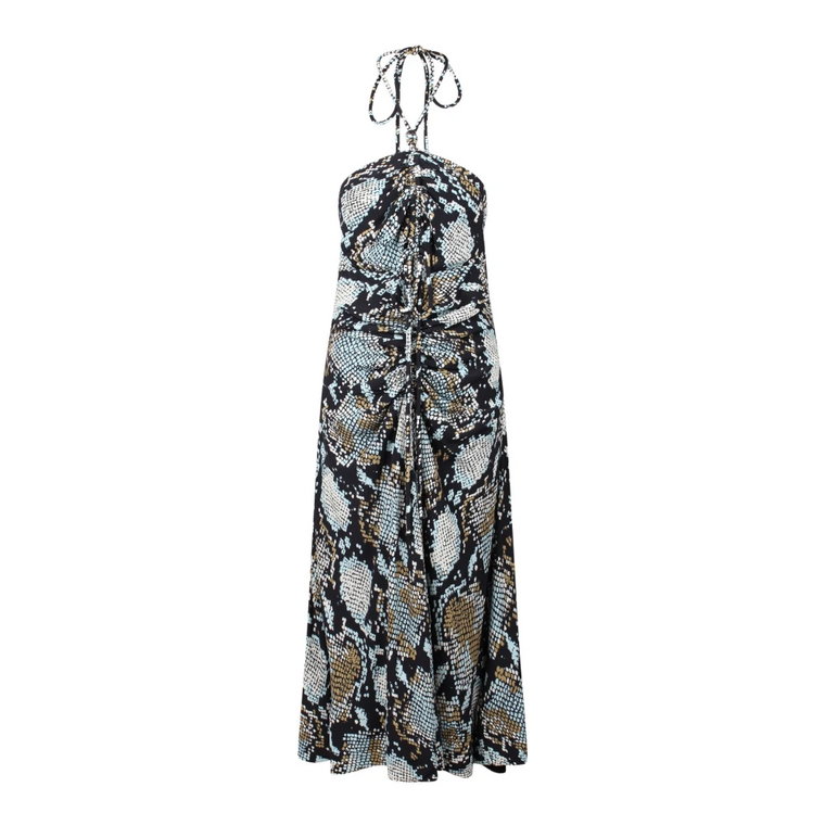 Sukienka Maxi z wężowym wzorem Proenza Schouler