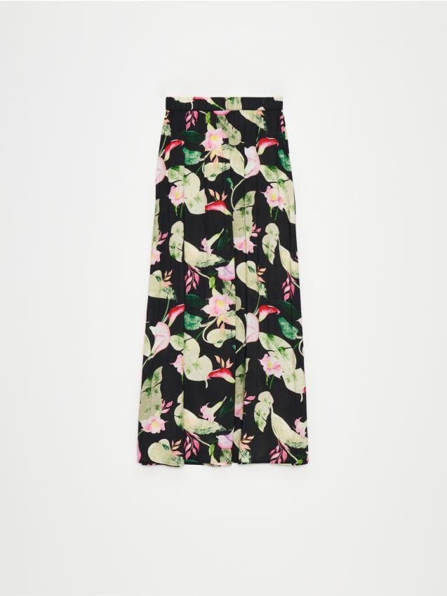 Mohito - Kwiatowa spódnica maxi z wiskozy - wielobarwny