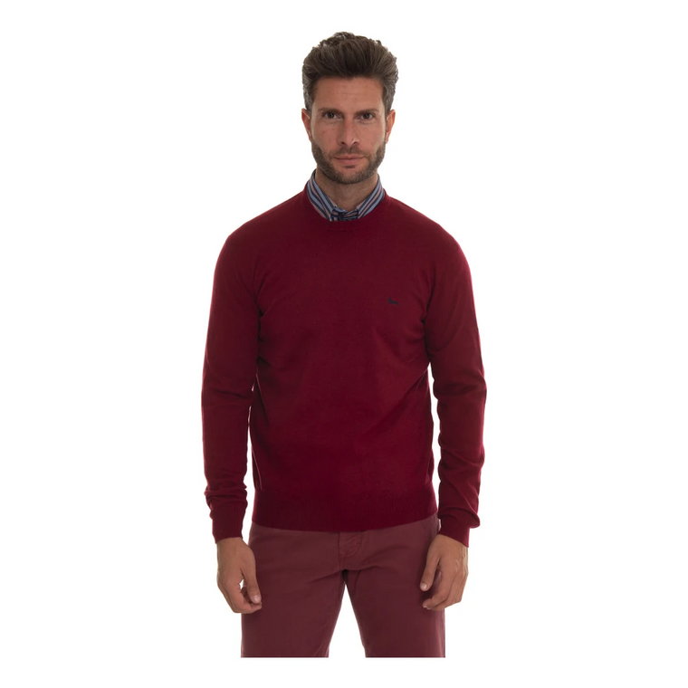 Slim Fit Sweter z Logo Harmont & Blaine