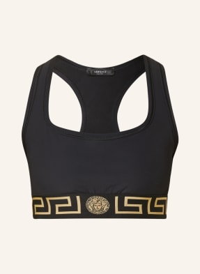 Versace Biustonosz Sportowy schwarz