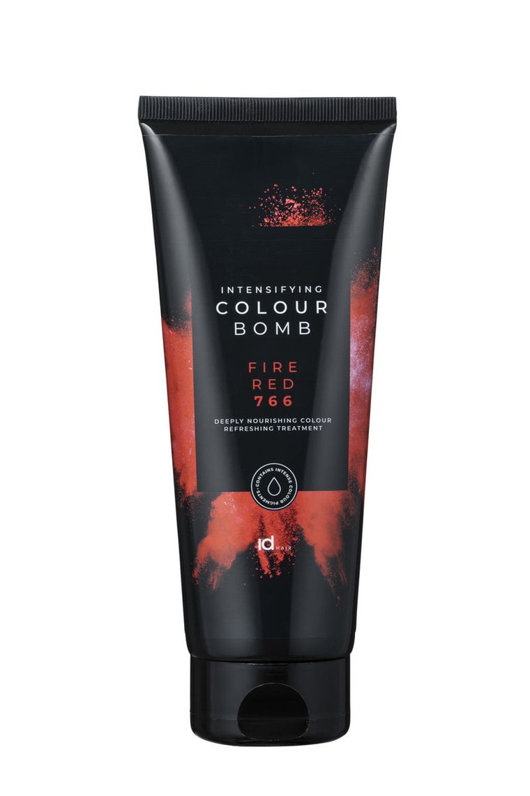 Colour Bomb, Odżywka koloryzująca z keratyną i wit.B5, 766 Ognista Czerwień, 200ml