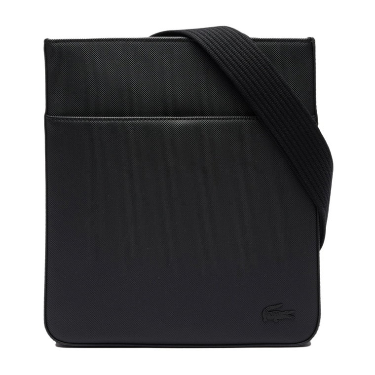 Slimline Classic Wallet Piqué Effect Noir Lacoste