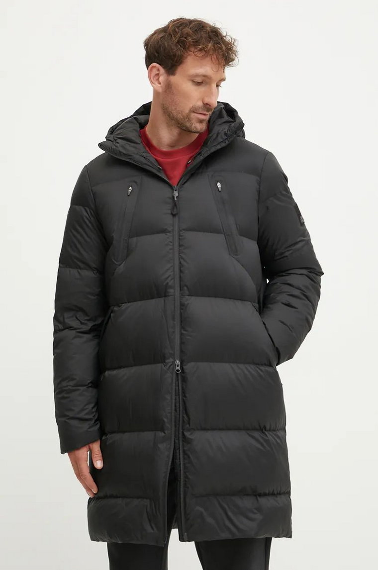 Jack Wolfskin kurtka puchowa Wandermood męska kolor czarny zimowa A60168