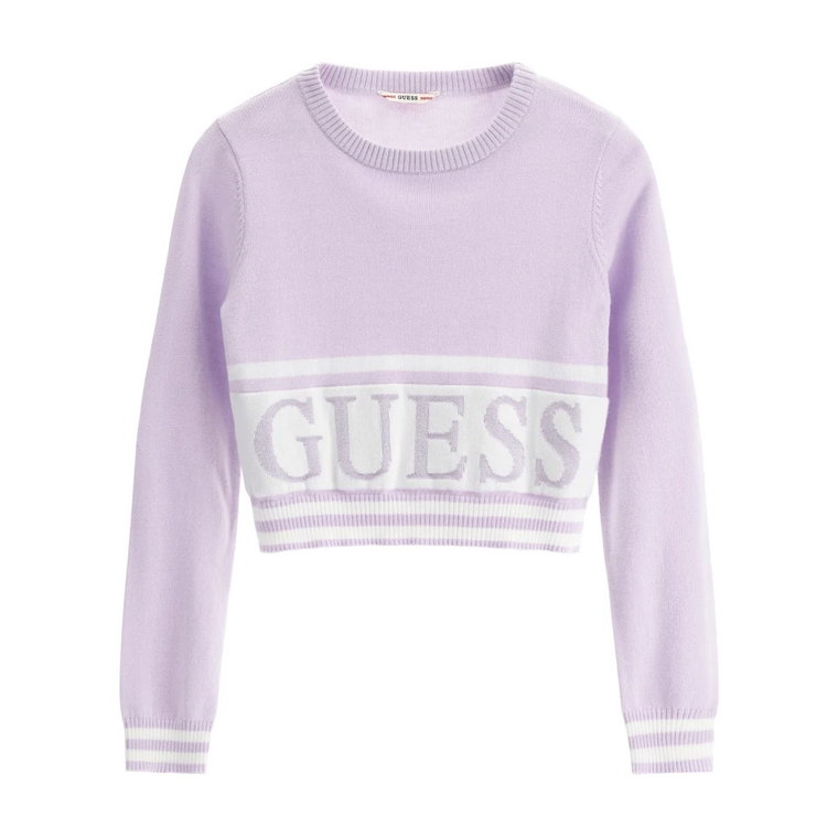 Logo Crop Sweter Guess