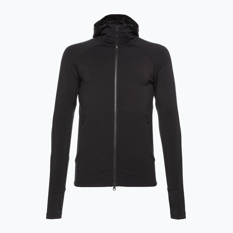 Bluza męska POC Merino Zip Hood uranium black