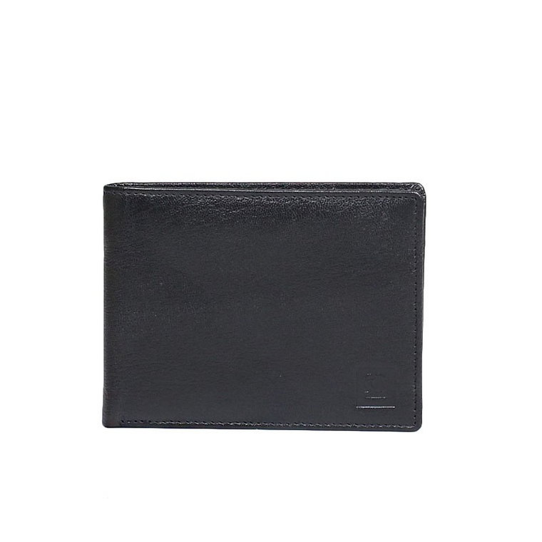 portfel skórzany czarny
