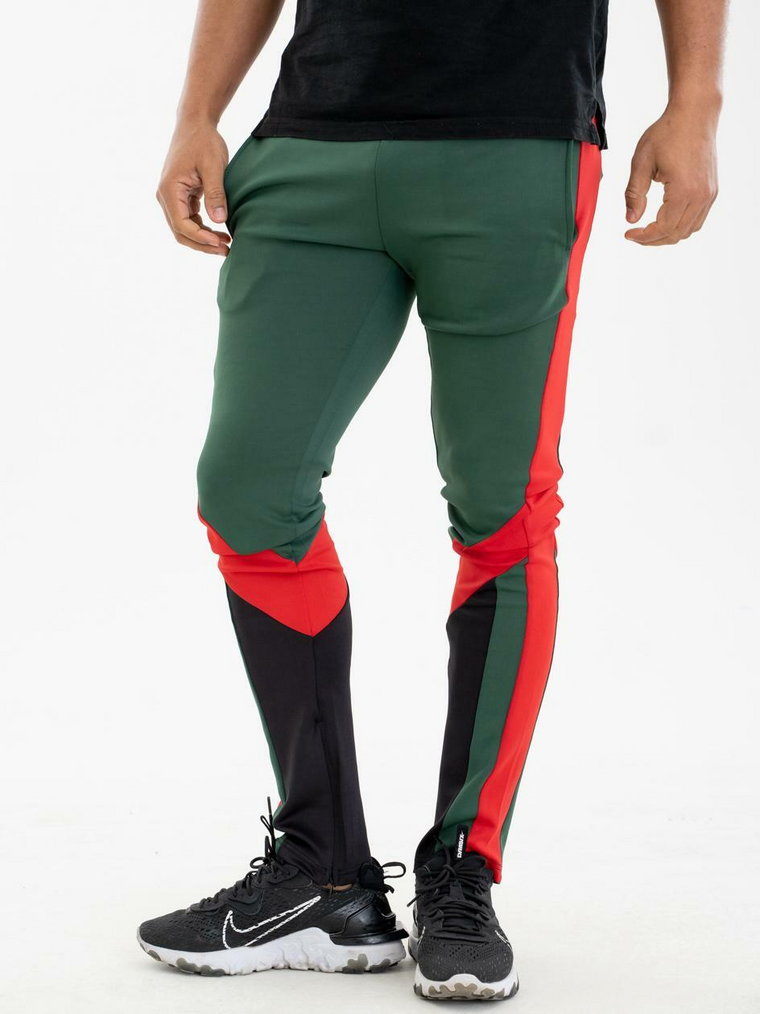 Spodnie Dresowe Tech Royal Blue Arrow Zielone / Czerwone / Czarne