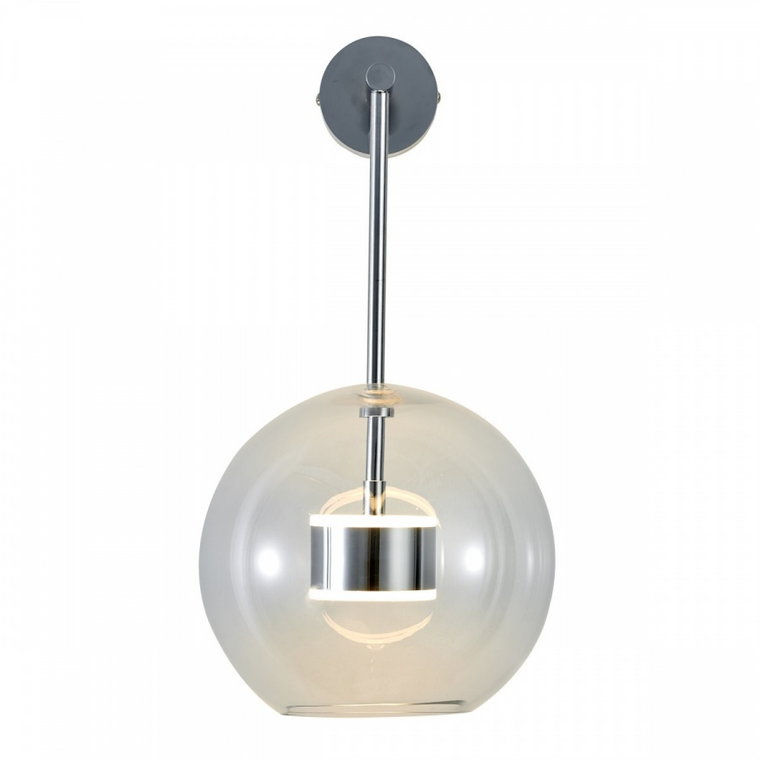 Lampa ścienna bubbles -1wl led chrom 3000 k kod: ST-0801WL chrome