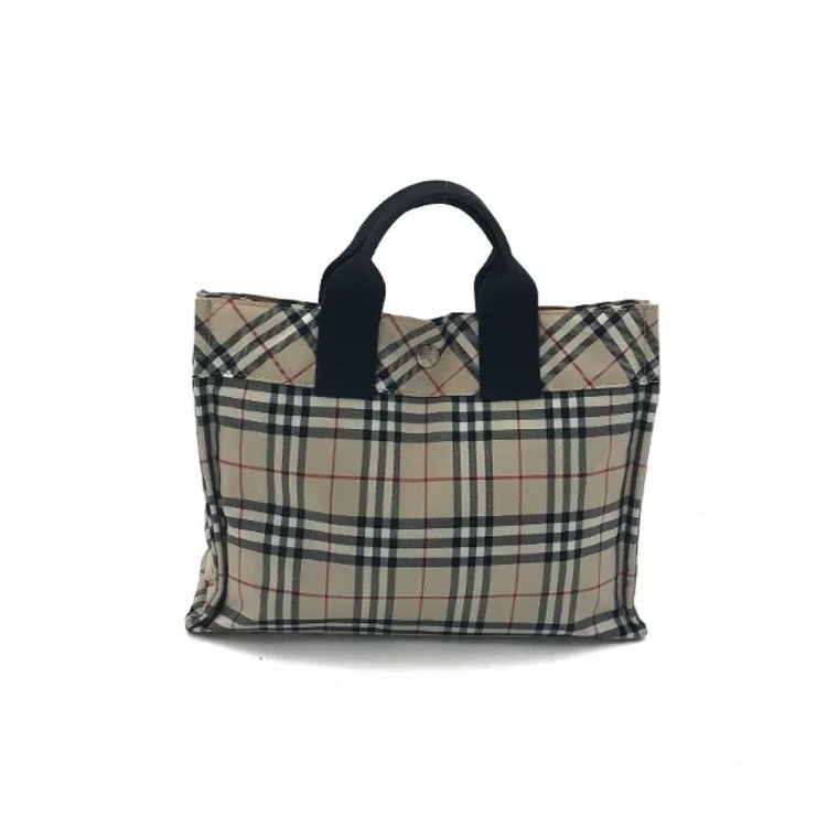 Pre-owned Canvas totes Burberry Vintage