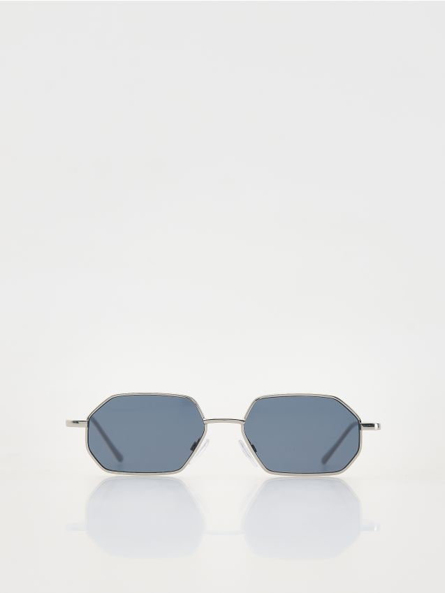 Reserved - Okulary przeciwsłoneczne - srebrny