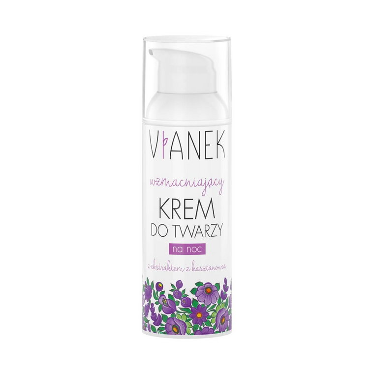 Vianek - wzmacniający krem do twarzy na noc 50ml