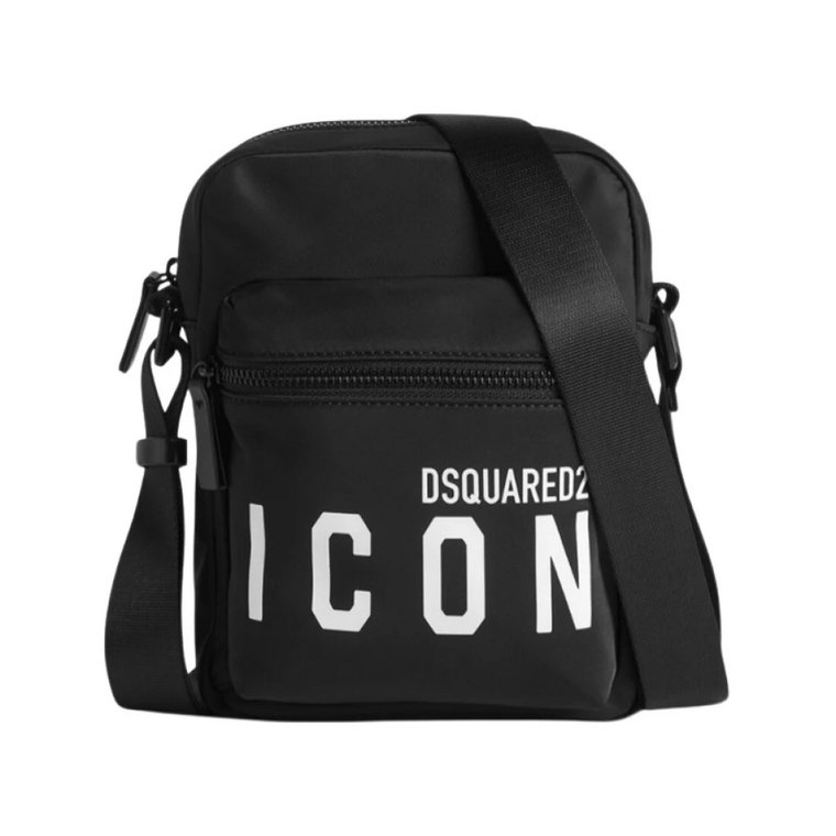 Nylonowy Plecak z Logo Icon Dsquared2