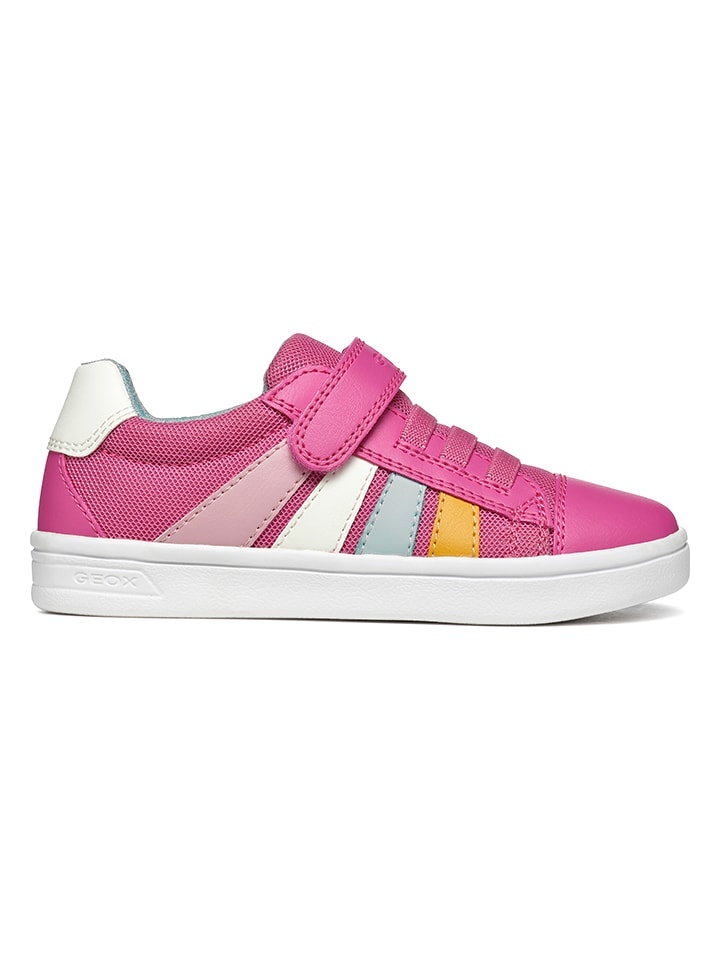 Geox Sneakersy "DJRock" w kolorze różowym