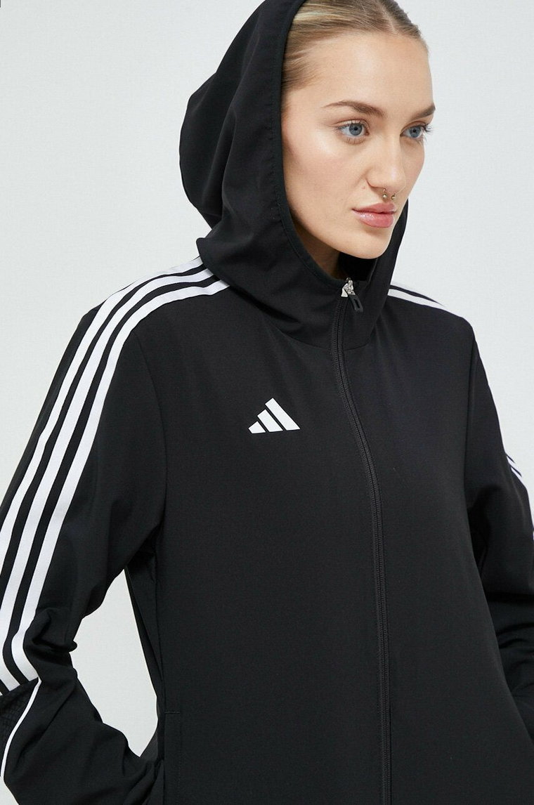 adidas Performance kurtka treningowa Tiro 23 kolor czarny przejściowa IA1633