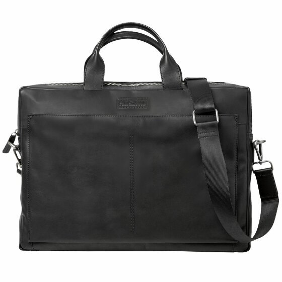 Pride and Soul Mover Briefcase Leather 37 cm Laptop Compartment schwarz