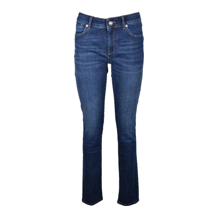 Niebieskie Jeansy Damskie Sportmax