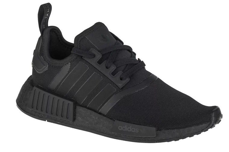 adidas NMD_R1 J H03994, Dla chłopca, Czarne, buty sneakers, tkanina, rozmiar: 36