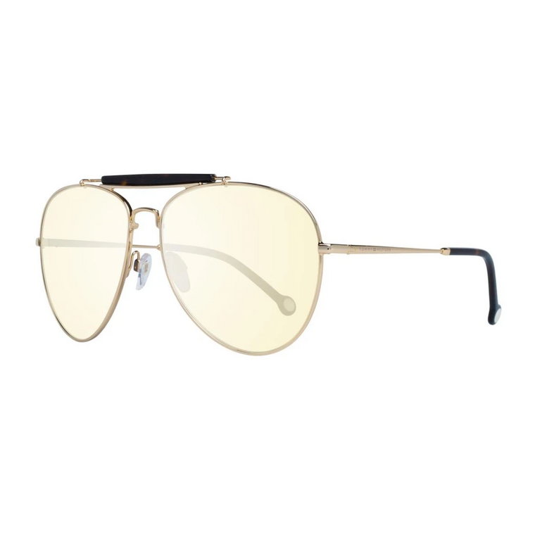 Lustrzane Okulary Aviator z Gradientowymi Szkłami Tommy Hilfiger