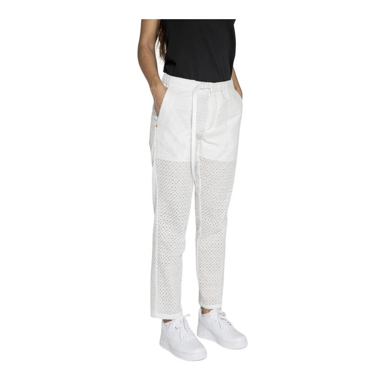 Trousers White Sand