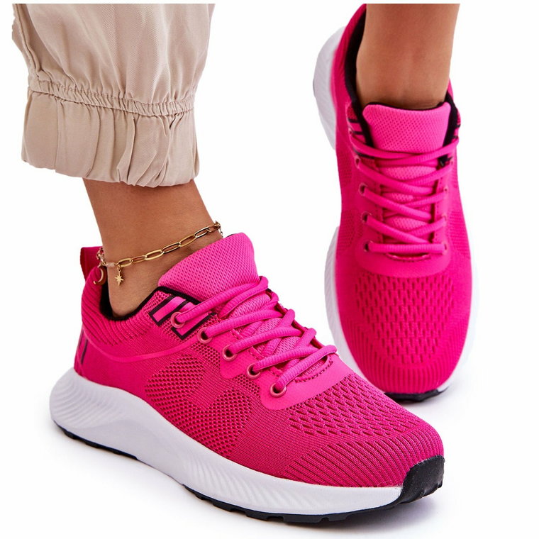 WR1 Klasyczne Damskie Sportowe Buty Sznurowane Fuksja Darla różowe