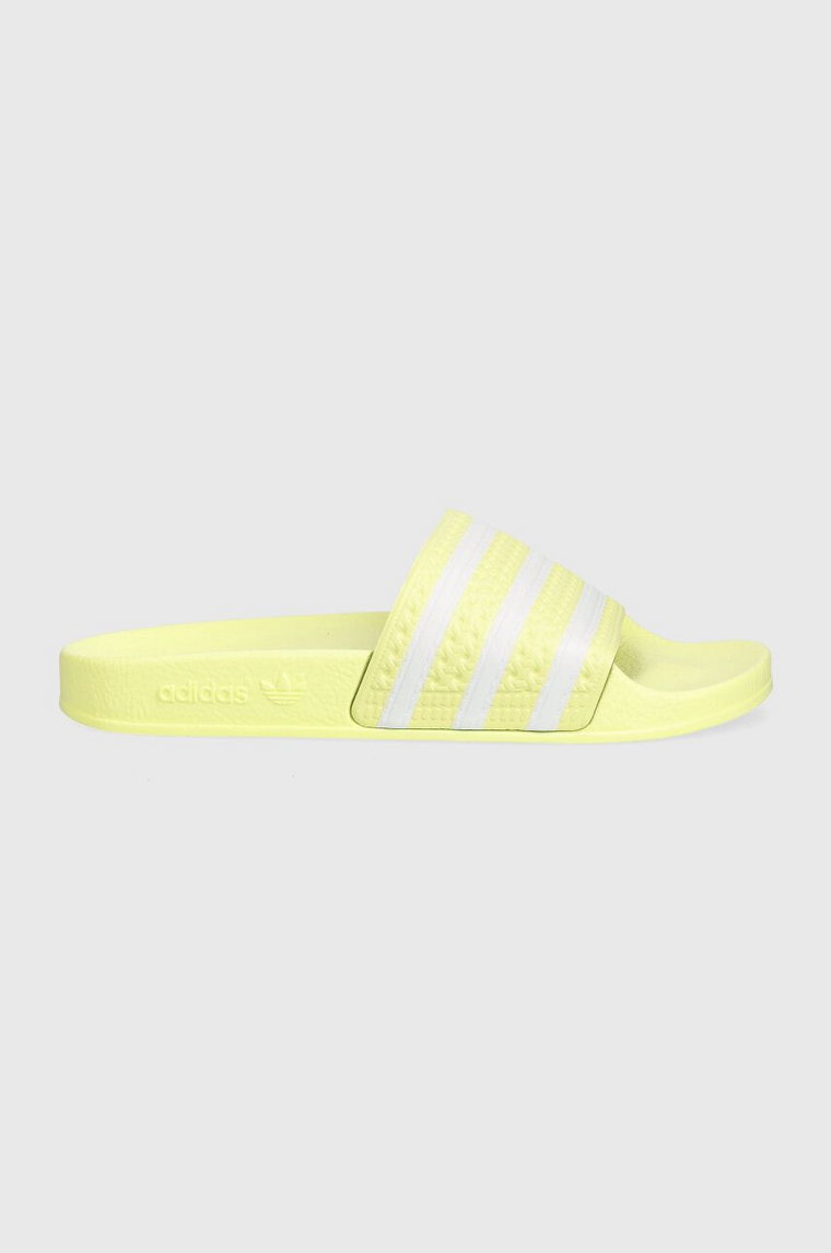 adidas Originals klapki Adilette IE9616 damskie kolor żółty