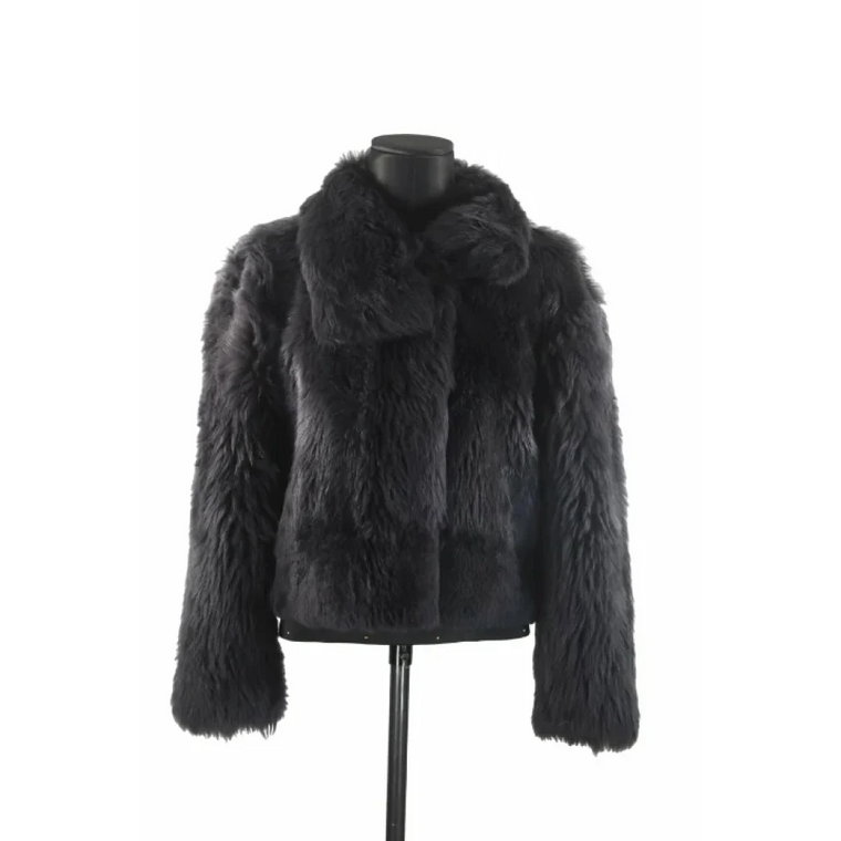 Pre-owned Fur outerwear Balenciaga Vintage
