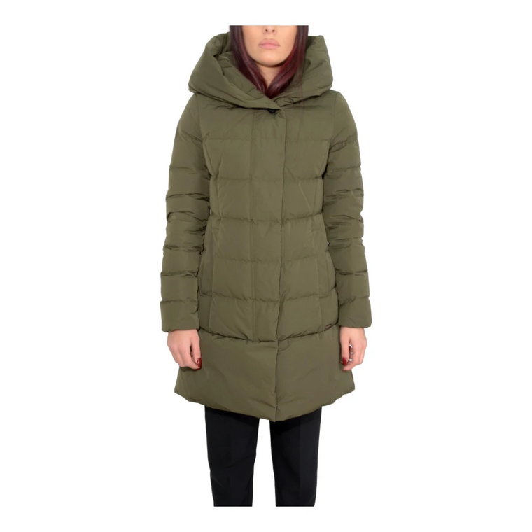 Zielona Puffy Prescot Parka Woolrich