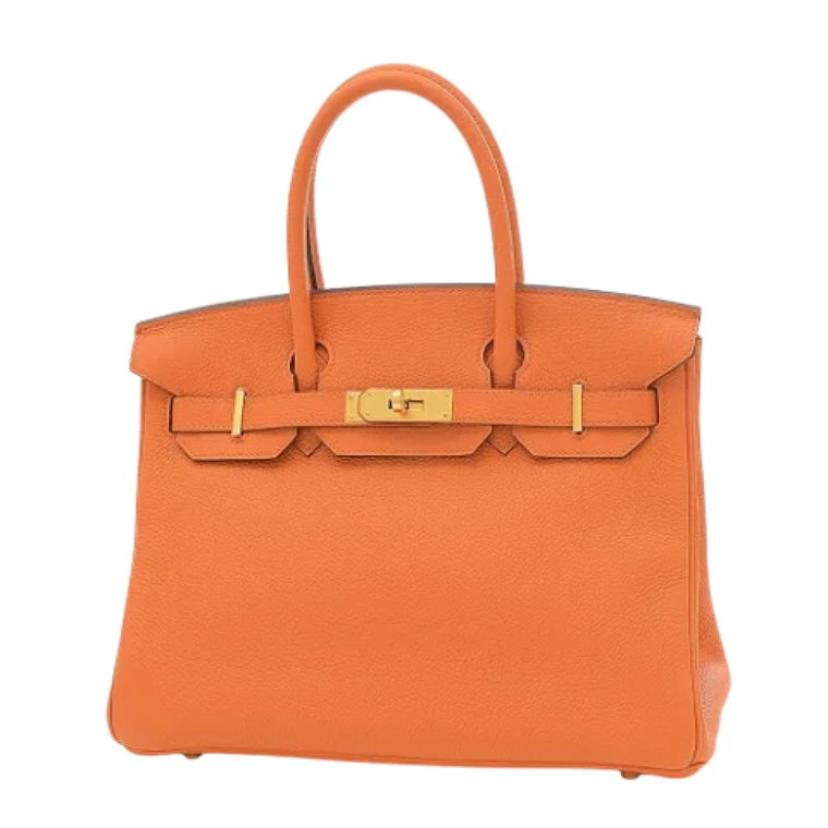 Pre-owned Leather handbags Hermès Vintage