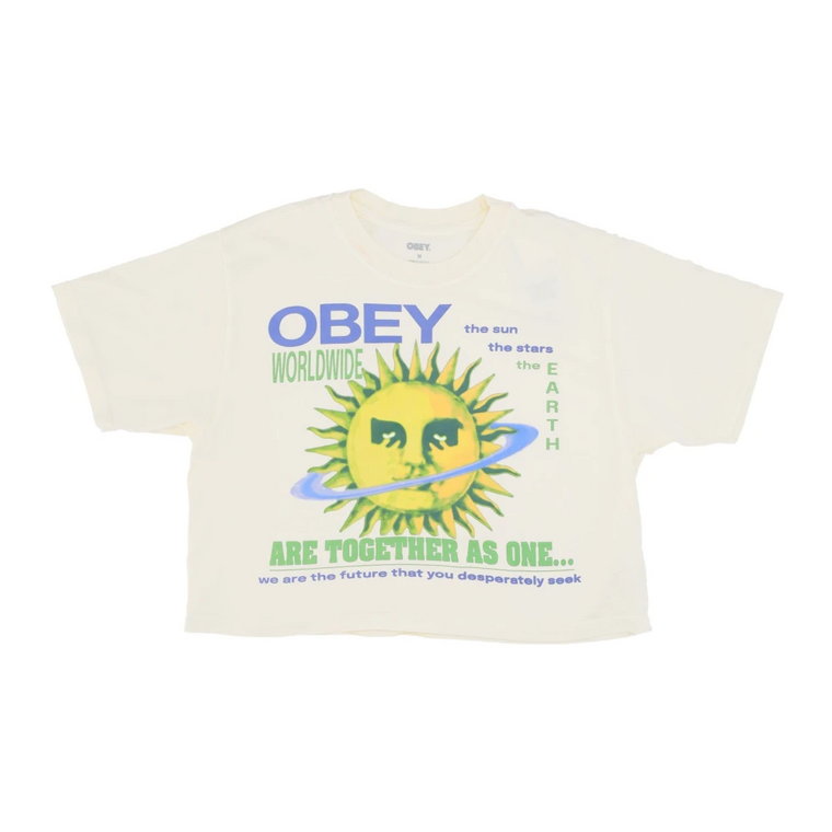 Weekend Crop Tee Razem Jak Jeden Obey