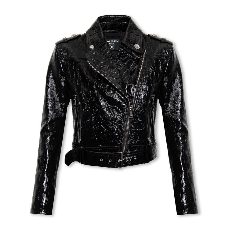 Kurtka typu biker Balmain