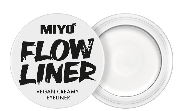 Miyo Flow Liner Eyeliner w kremie, 02 White Flag