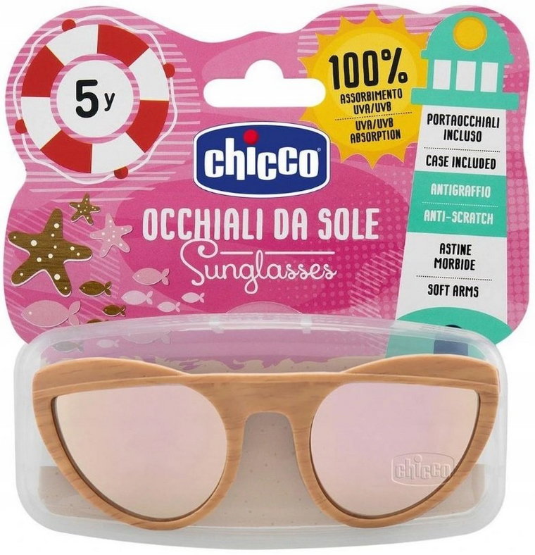 Okulary przeciwsłoneczne CHICCO 5LAT+GIRL