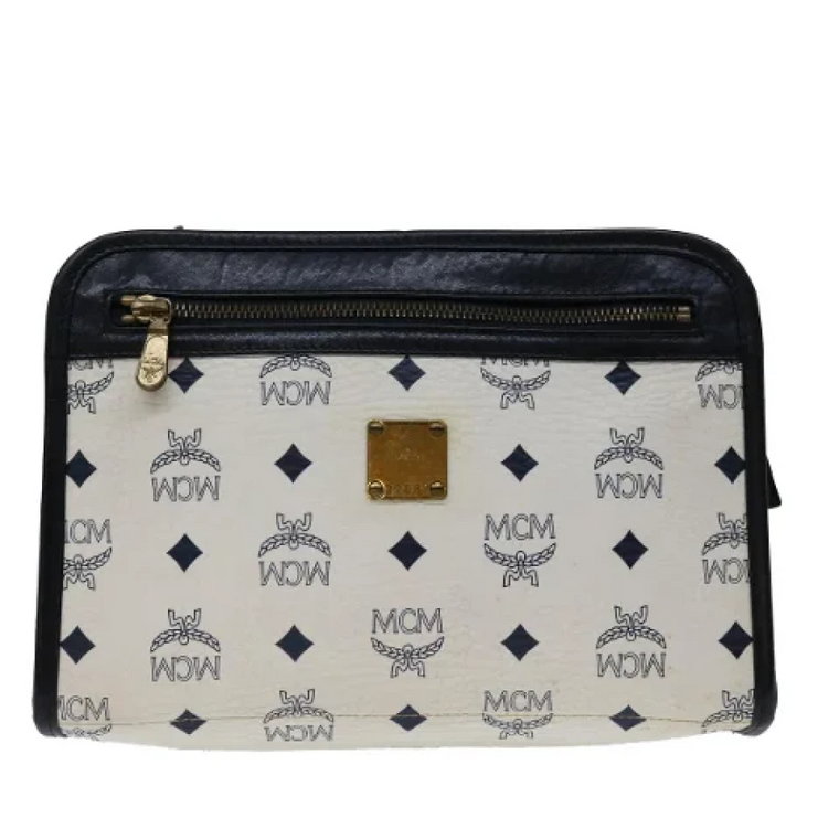 Pre-owned Canvas clutches MCM Pre-owned