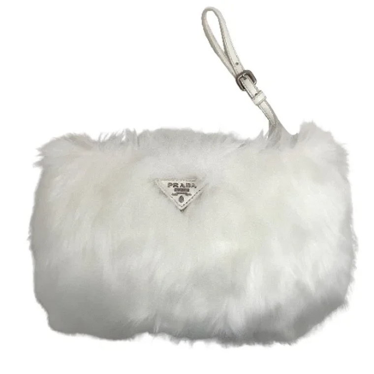 Pre-owned Faux Fur handbags Prada Vintage