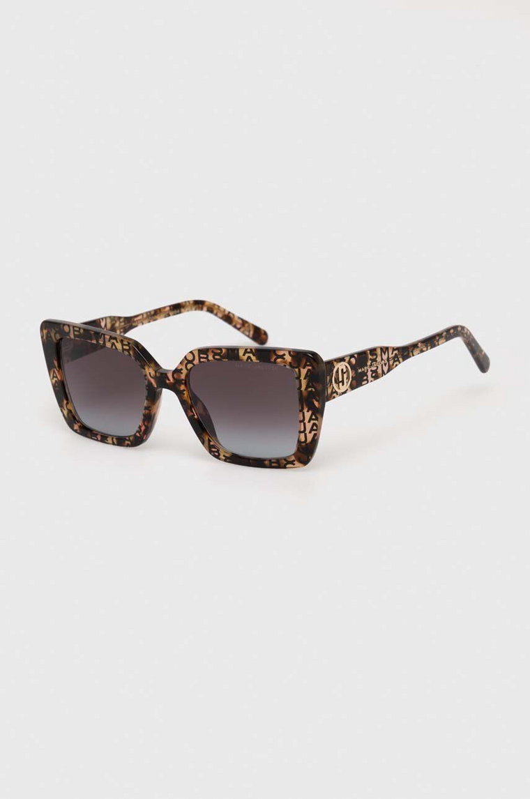 Marc Jacobs okulary przeciwsłoneczne damskie kolor brązowy MARC 733/S