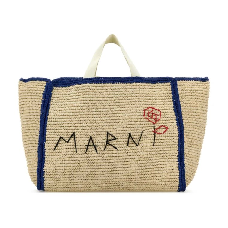 Raffia Shopping Bag Marni