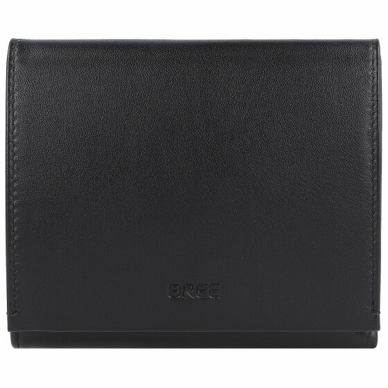 Bree Skórzany portfel Pure SLG 100 11 cm black