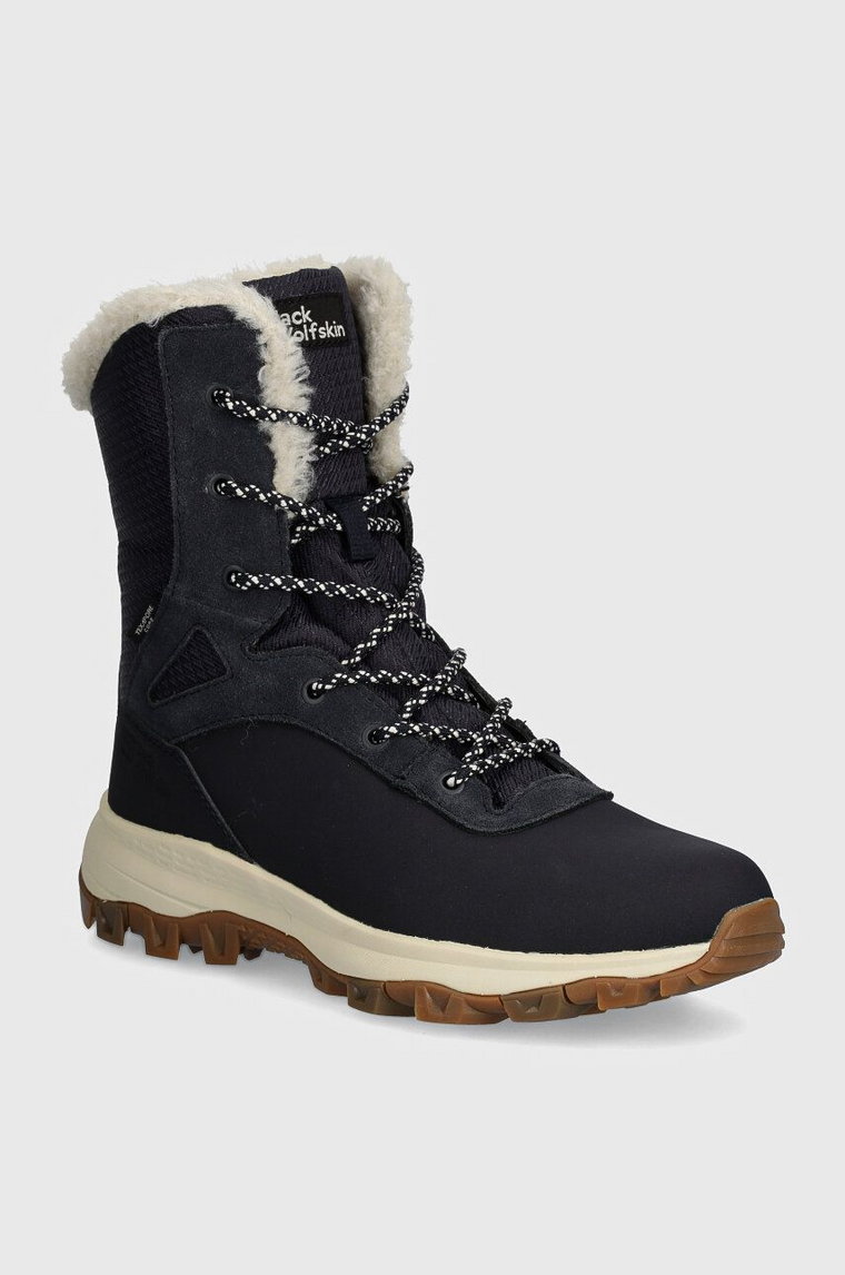 Jack Wolfskin śniegowce Everquest Texapore Snow High kolor granatowy 4053601