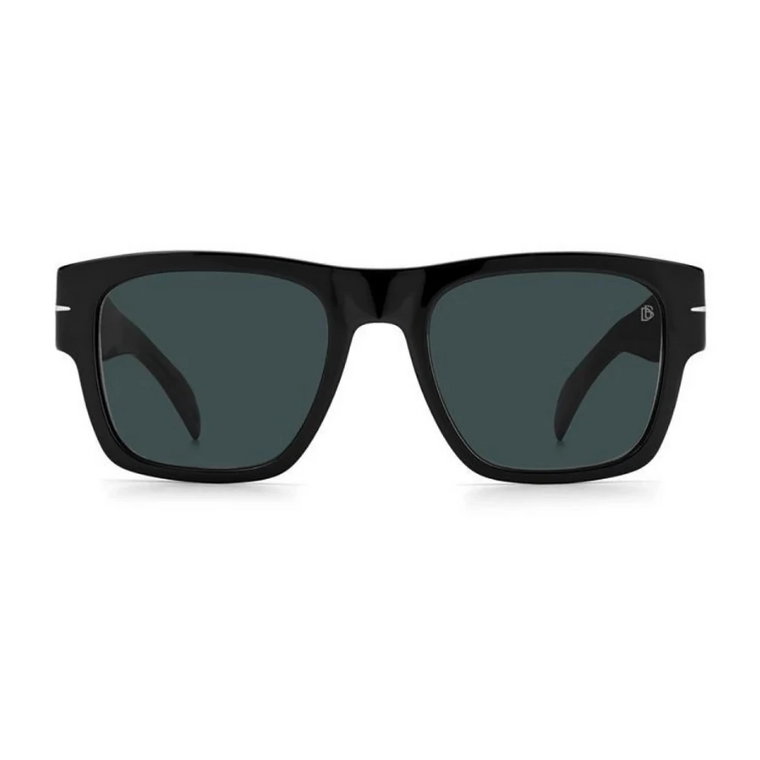 Męskie Czarne Okulary Przeciwsłoneczne Eyewear by David Beckham
